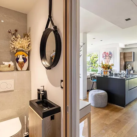 Lägenhet Modern Flat With Sea View - Ac- 2br- 4p -