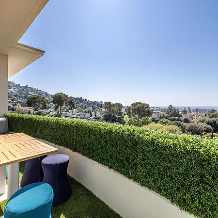 Modern Flat With Sea View - Ac- 2br- 4p - Appartement Cannes